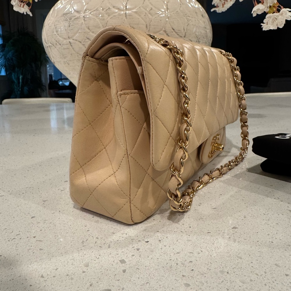 Chanel classic double flap medium lambksin - Picture 4 of 13